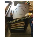 Record cabinet, records