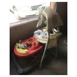 Baby swing, baby walker