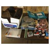 Shoes, showerhead, household items