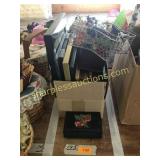 Picture frames, jewelry boxes, misc