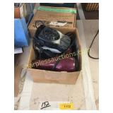 Hair dryer, electronics, patches for tens machine