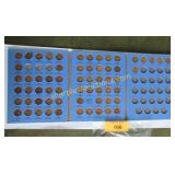 Collection of wheat pennies