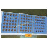Collection of wheat pennies