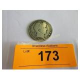 1906 Barber Half dollar