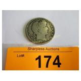 1907 Barber Half dollar