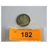 1909  Barber Half dollar