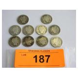 10 Barber Dimes