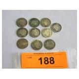 10 Barber Dimes