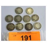 10 Barber Dimes
