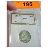 Graded proof 70 quarter