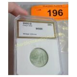 Graded MS 68 quarter