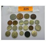 Collection of foreign coins