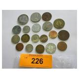 Collection of foreign coins