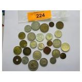 Collection of foreign coins