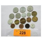 Collection of foreign coins