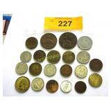 Collection of foreign coins