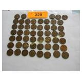 fine to uncirculated Wheat pennies