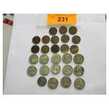 fine to uncirculated Wheat pennies