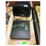 Air filter/fan, electronic