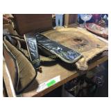 Gun bags, wood piece