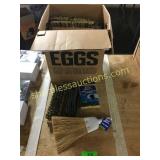 Brushes, misc cleaning items