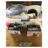 Clock, electronics, blender