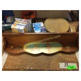 Shelf, emergency light, misc