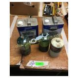 Propane fuel, mineral spirits