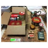 Collectable tins, misc