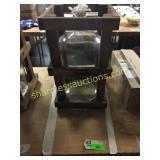 Water jar and wood crate