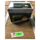 John Deere toy tractor