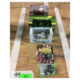 John Deere toy tractor, misc toy tractors