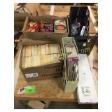 Books, file holders, misc