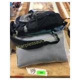 Backpacks, pillows