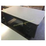 Metal office desk