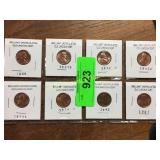 Brilliant uncirculated Old Lincoln cent