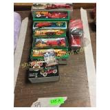 Texaco firetrucks and cars