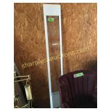 Sliding glass dog door