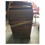 Small rolltop desk