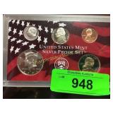 US Mint Silver Proof set