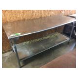 Stainless steel table