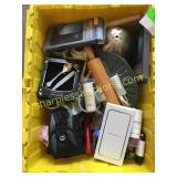 Household items, quantity 4, totes not included