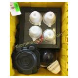 Household items, quantity 4, totes not included