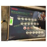 Toshiba science poster, framed