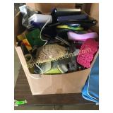 Binders, DVDs & household items