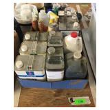 Metyl Ethyl Ketone, caulk, coolant & misc.