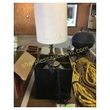 Hanging light & table lamp