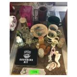 Glassware & figurines