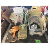 Office supplies, light fixture & misc.