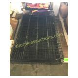 Wire dog crate